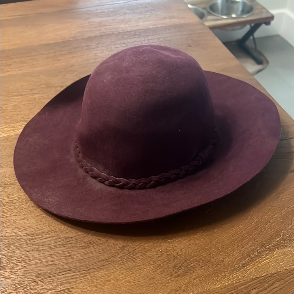 Call It Spring Purple and Red Fedora Hat